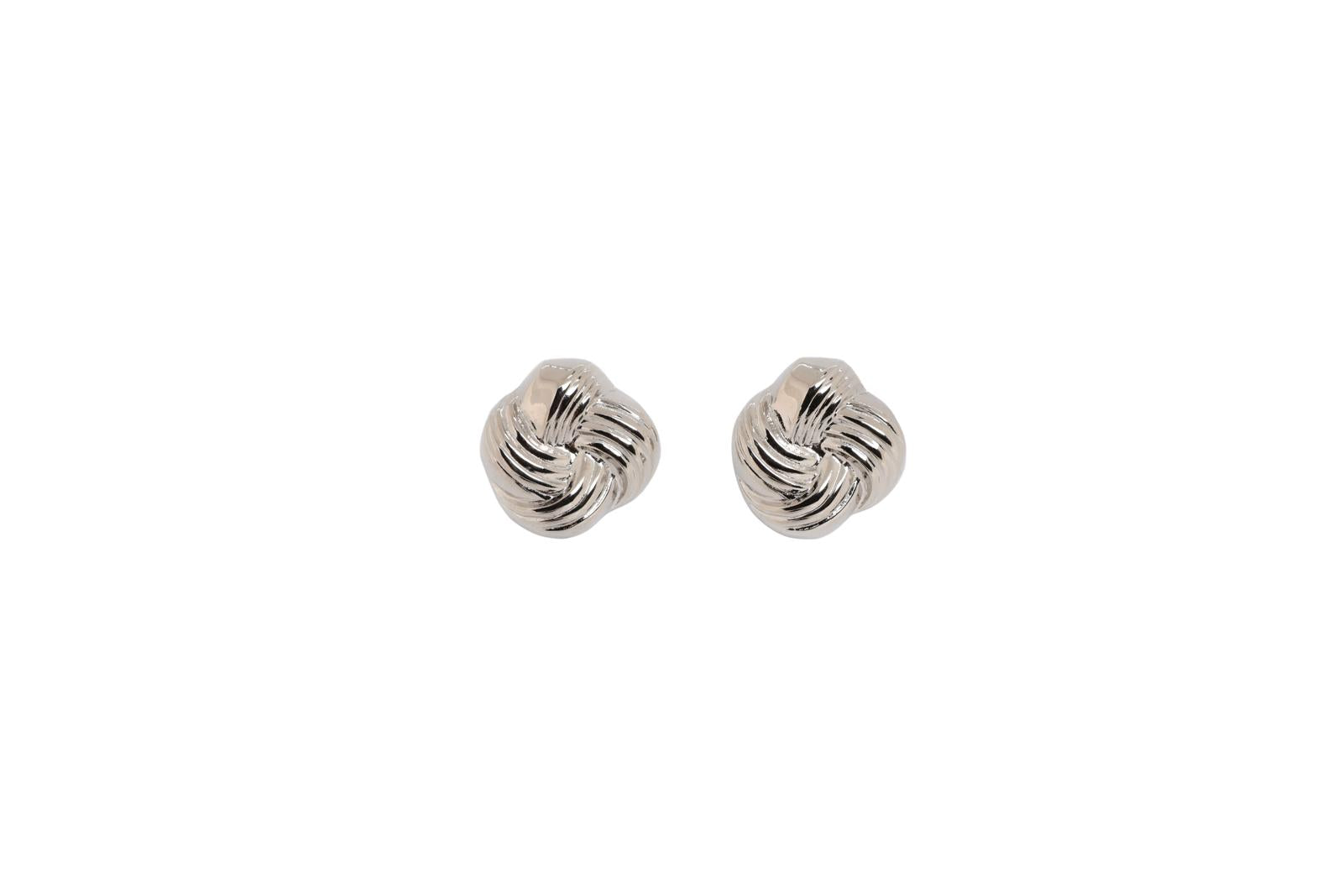 Rose Silver Earrings